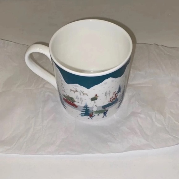 Fine bone china tis the season Christmas mug by sophieallport - Picture 3 of 4
